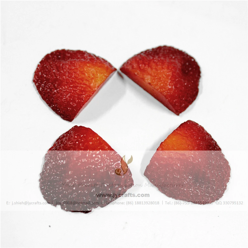 Fake Strawberry Decor Party Red Decorative Artificial Plastic Display Newest
