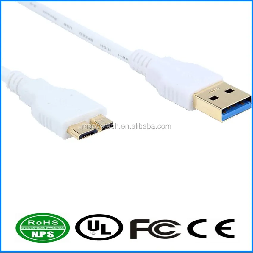 Note 3,Camera Hard Drive USB 3.0 Micro USB Cable Cord for Samsung Galaxy S5 
