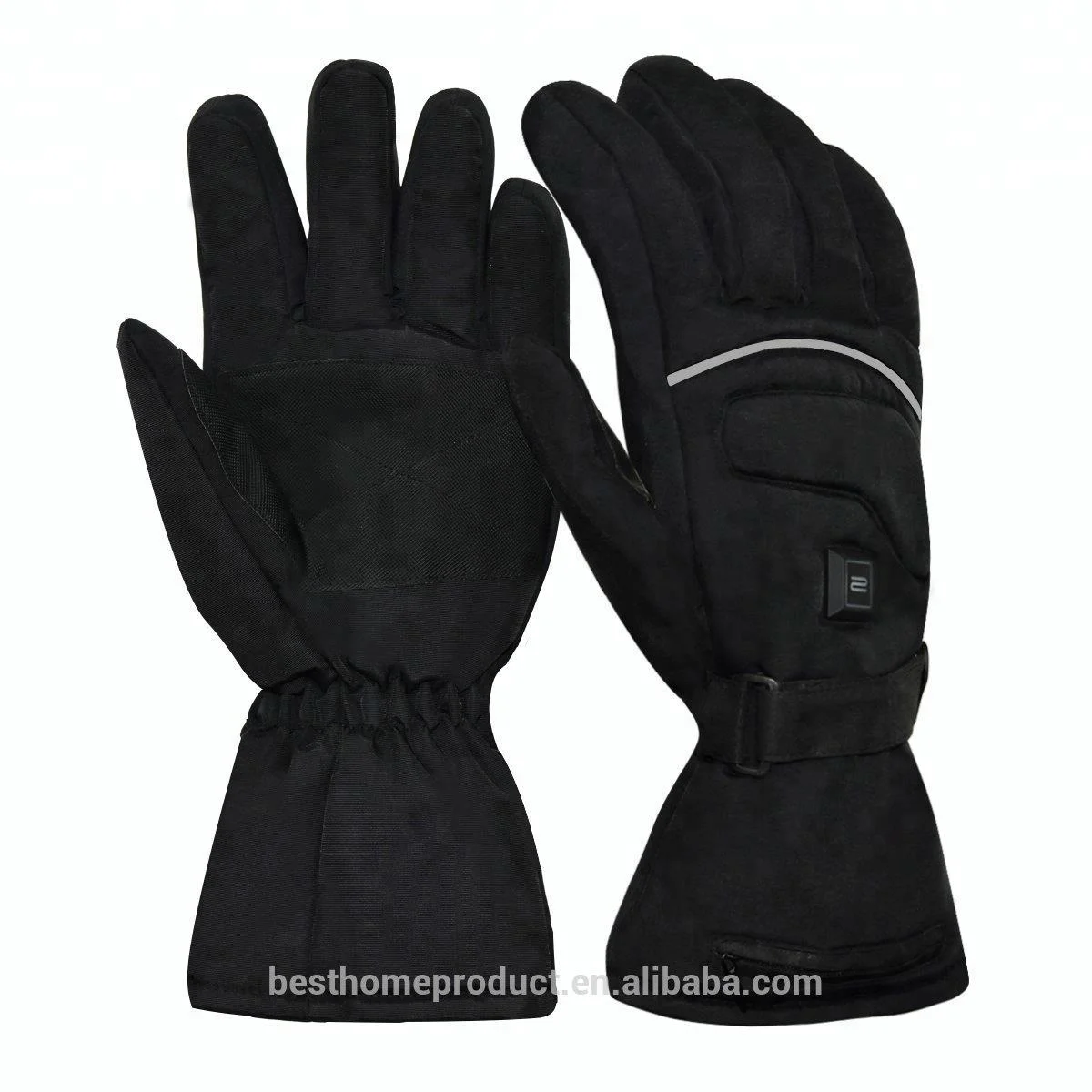 

3.7V 7.4V battery heated hand warming winter gloves