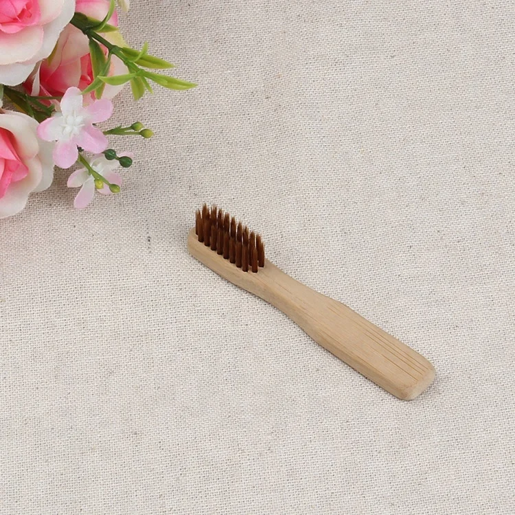 

Mini Size Bamboo Toothbrush  Pet Brush, Customized color
