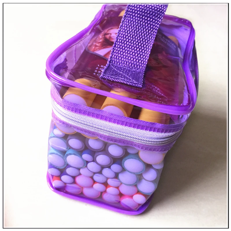 
42 Pcs/pack Flexible Foam Bendy Rollers Magic Flexi Rods Hair Rollers with PVC Gift Package 