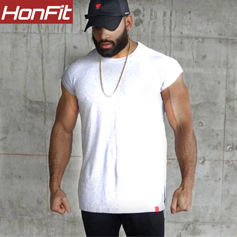 

white sports fitness oem plain custom mens gym t shirt gym wear, Customized colors