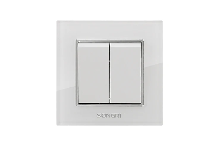 Songri residential 16A 250V 2 gang 2 way switch