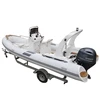 10 passengers 19ft rib 580 Fiberglass Hull Luxury Korean rib boat Fishing