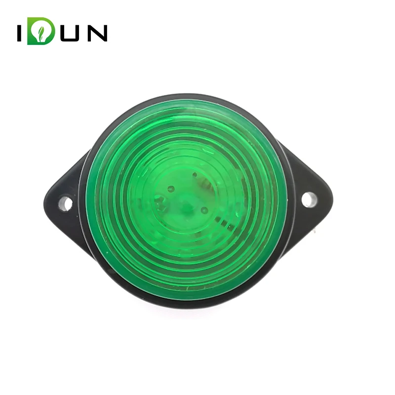 Truck Cab Trailer Led Side Marker Lights Clearance Lamp Green Buy Led