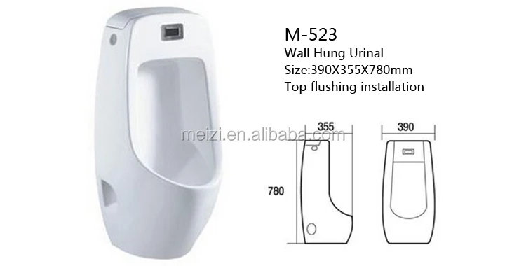 Good price wall hung ceramic custom urinals for sale