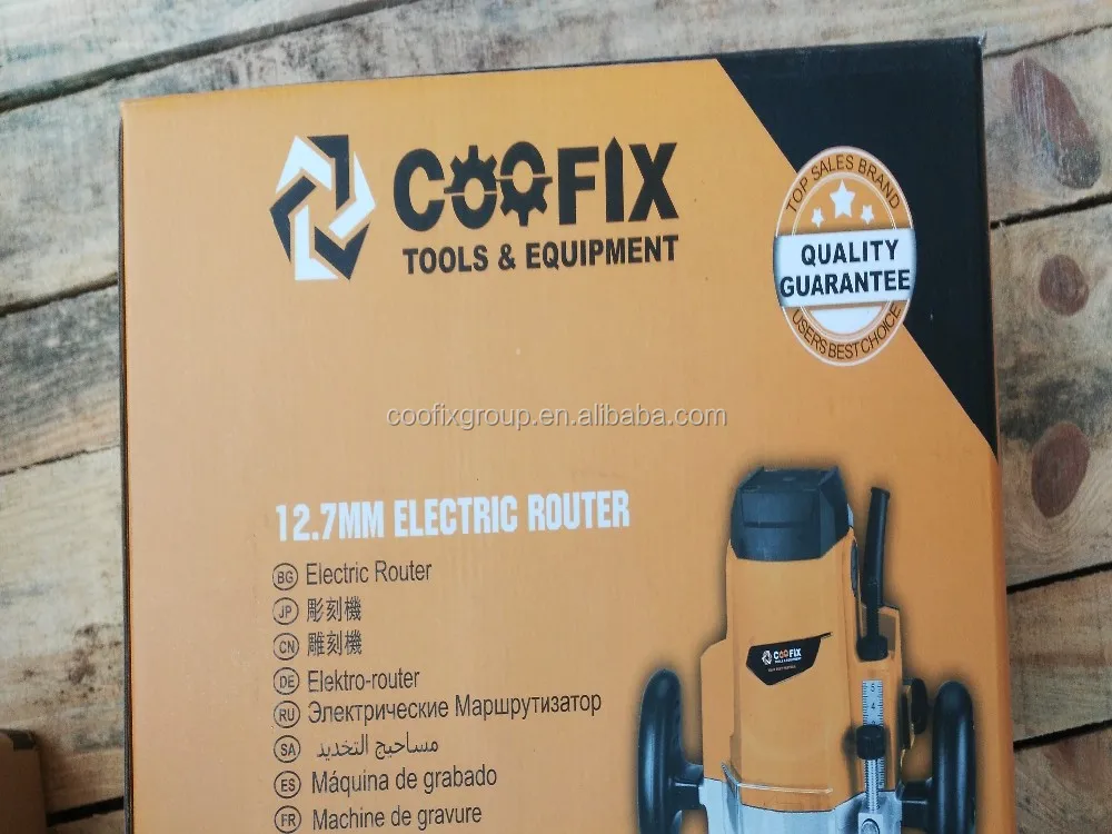 
Coofix CF1121 Professional Electric Router vertical saw Wood cutting Machine and Hand router wood 