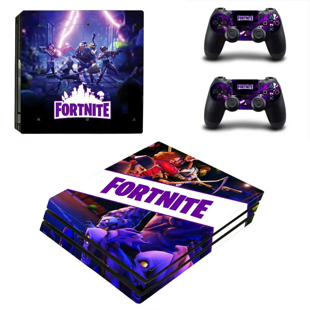 Custom Sticker Video Game Fortnite Film Skin For PS4 Pro