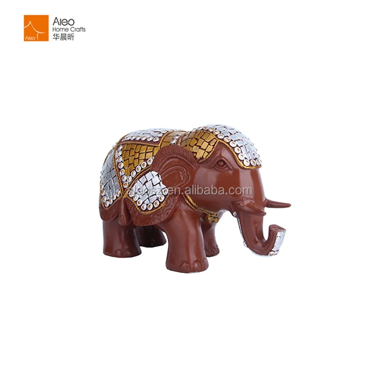 China Wholesale Statues Indian Resin Elephant Family Figurines For Home