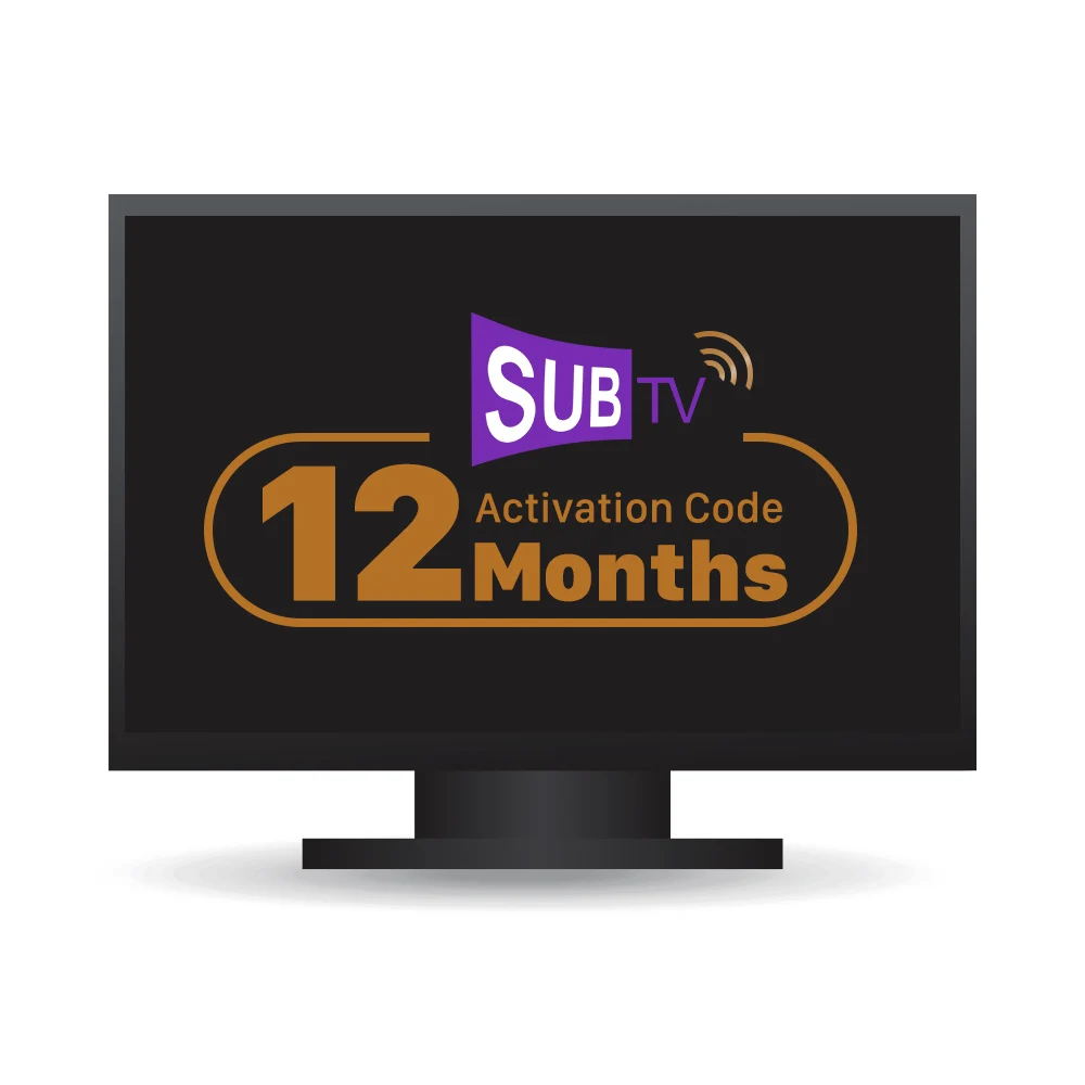Super HD French And Arabic IPTV SUBTV IPTV Account Code 12 Months with News Sports Cartoon and Movie Channels