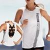 New Model 85% Cotton Beauty Back Quick-dry Vest Women Sport Running Fitness Tank Tops