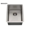 14-inch 1.0mm Thickness Undermount Single Bowl T304 Stainless Steel Handmade Kitchen Sink Basin Bar ITEM-3546 Deogen brand