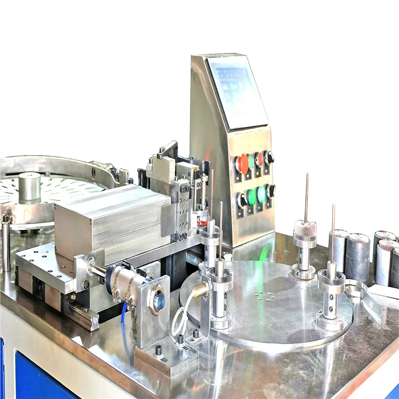 mounted flap wheel machine