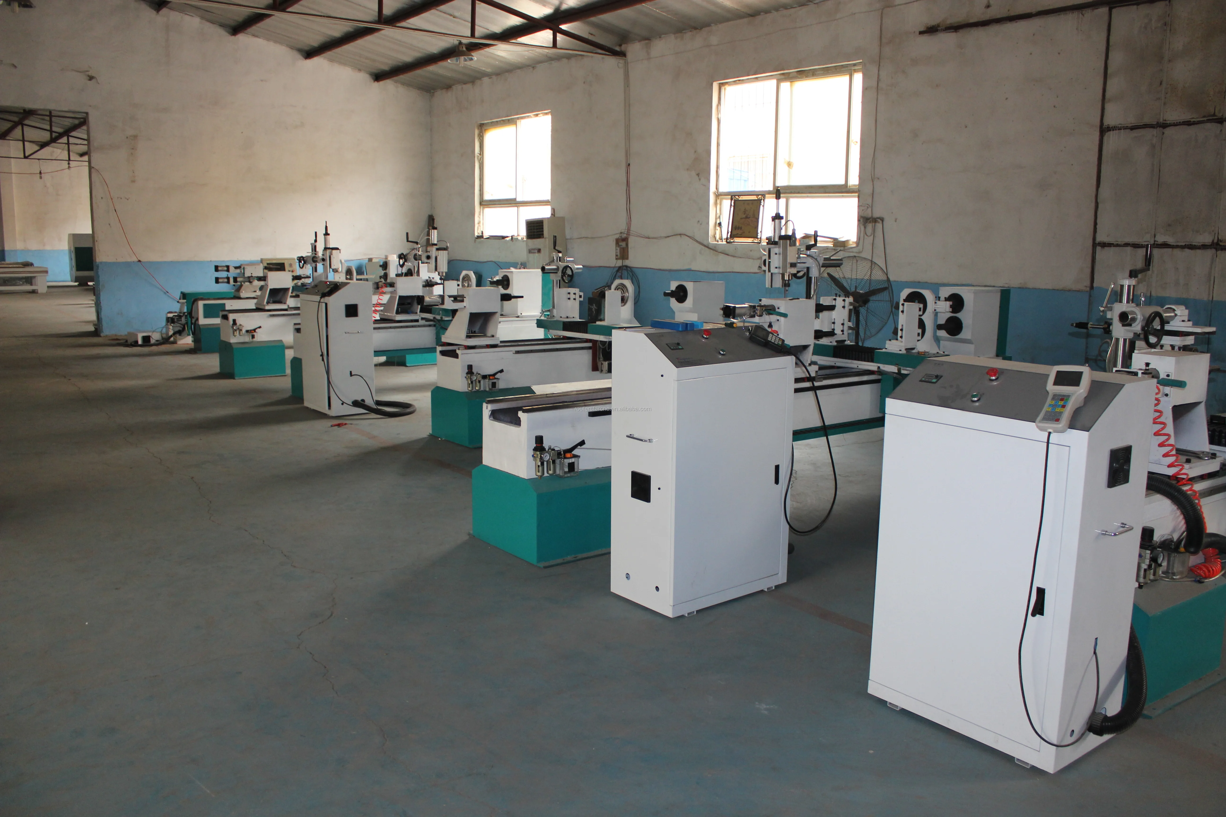 wood turning lathe factory