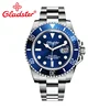 Gladster Luxury Brand Custom Automatic Mechanical Watches Luminous Rolexable Men Watches Chinese Manufacturer Male Diver Watches