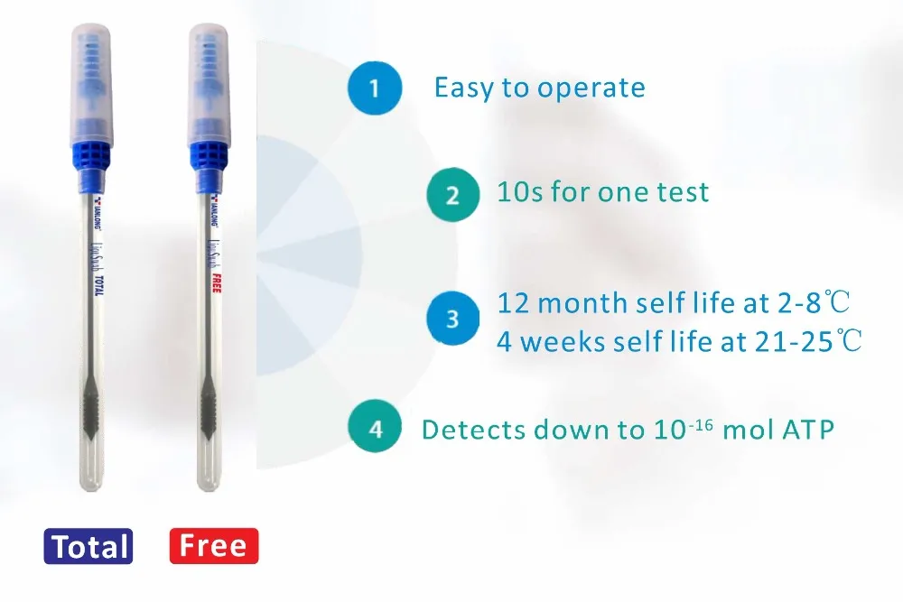 New Portable Atp Hygiene Monitoring System Hygiene Test With Swabs
