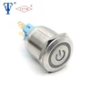 8MM 12MM 16MM 19MM 22MM Ip67 Electric Rocker Elevator Key Waterproof Led Metal Momentary Power Mini Push Button Switch
