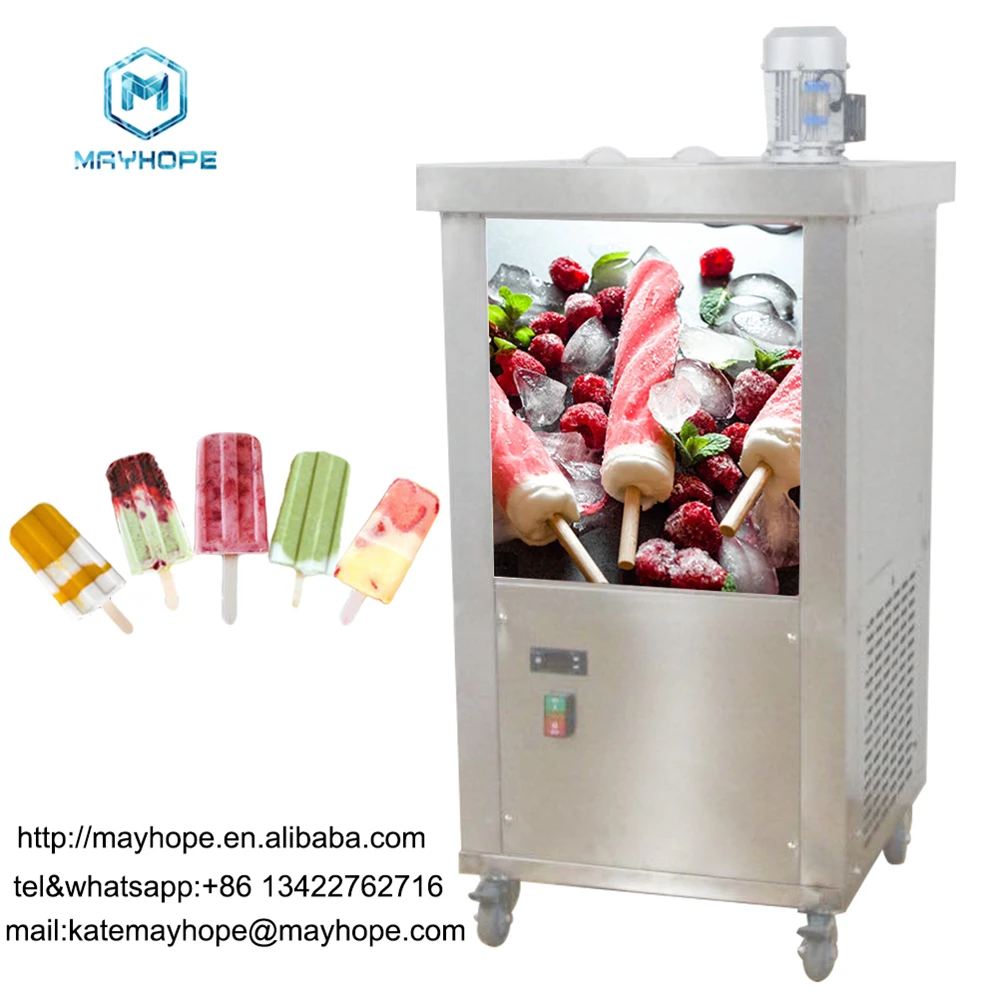 304 Stainless Steel Commercial Ice Popsicle Machine And Popsicle Making
