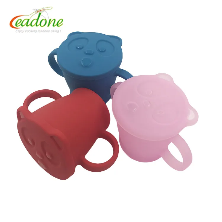 

folding silicone cup Silicone Baby Water Cup