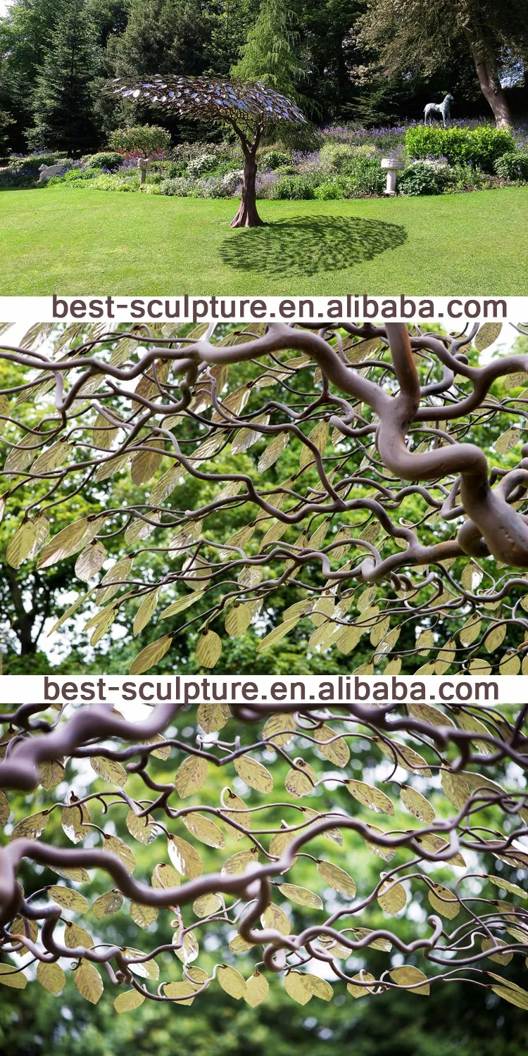 Large Outdoor Metal Stainless Steel Tree Sculpture For Sale Buy