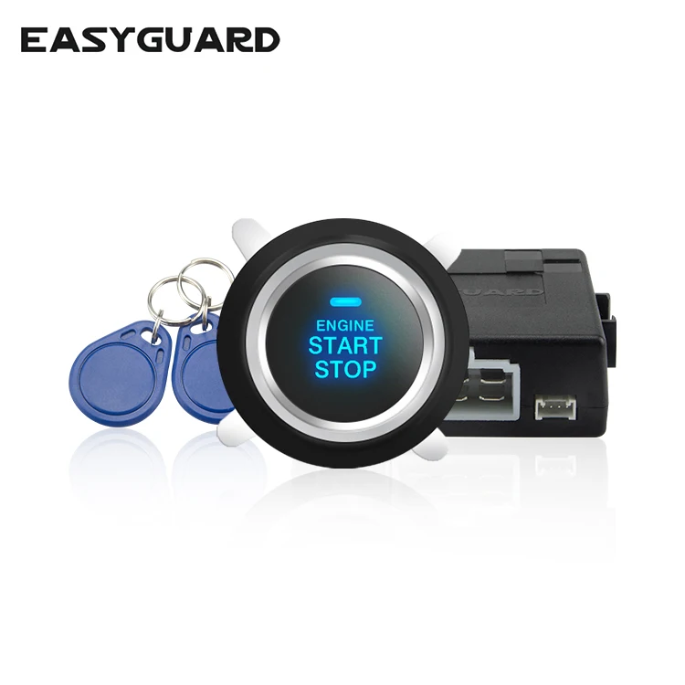 Rfid System With Transponder Immobilizer Smart Push Start Button