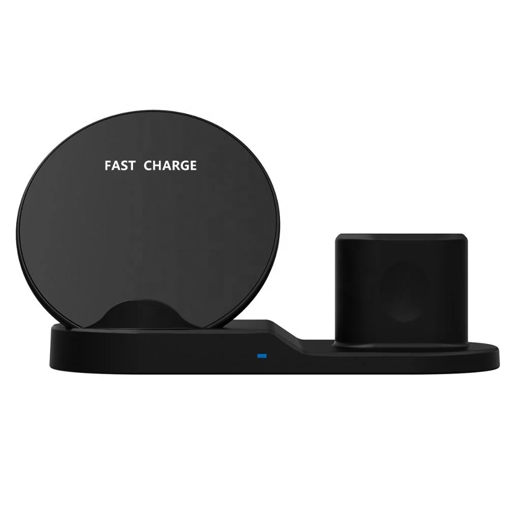 2019 Newest Arrival 10W 3 in 1 Qi Wireless Charger For Airpord Smart Phone For Apple Watch TOP Quality Fast Wireless Charger