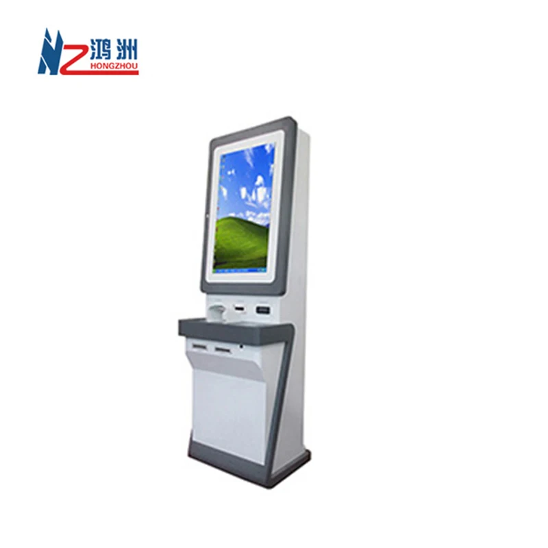 Dual screen dispenser Windows bill acceptor payment kiosk