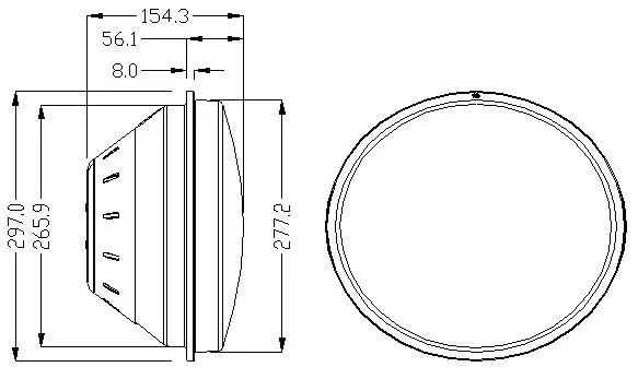 12 Inc 300mm Trafik Isigi Modulu Yuksek Aki Yesil Ok Isareti Buy