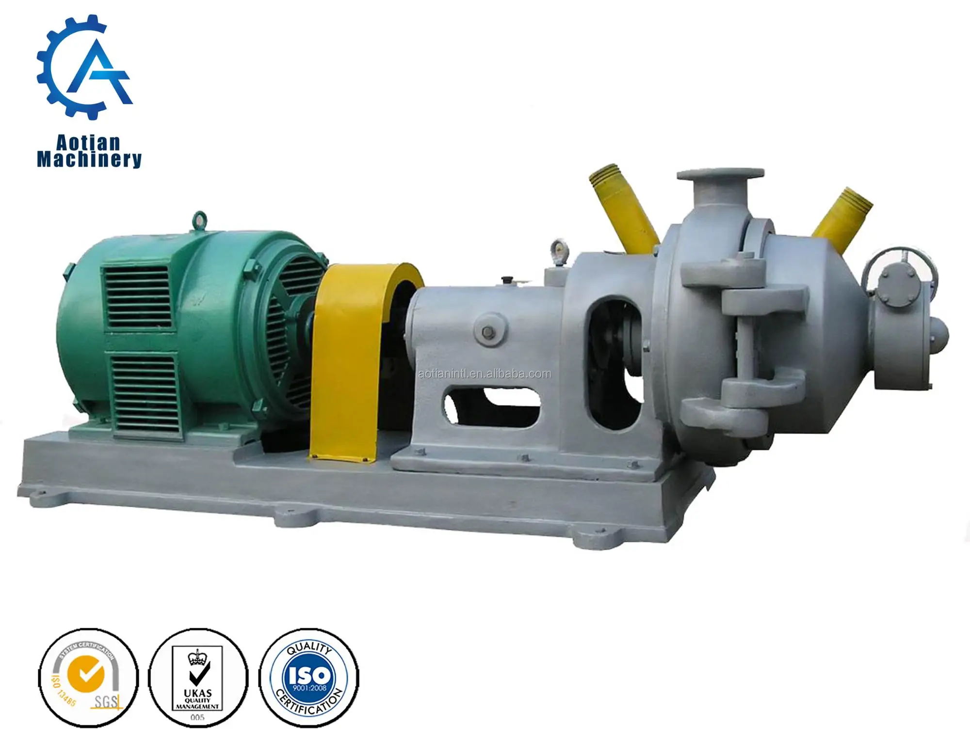 Pulp Making Equipment Milling Flake 450 Double Disc Refiner Machine