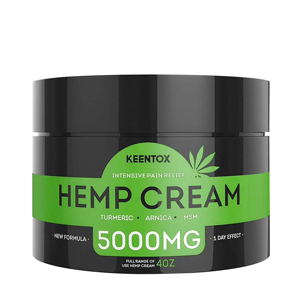 Hemp Pain Relief Cbd Cream - 5000mg - Relieves Muscle,Joint Pain - Buy ...