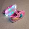 2018 fashion cool LED high quality kids shoes unisex girls boys shoes cool breathable Spring/autumn cute children sneakers