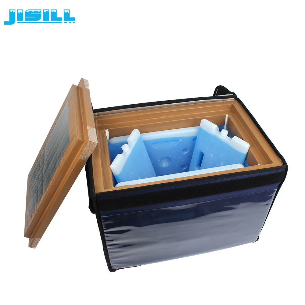 Pu Foam And Vacuum Panel Insulation Cooler Box For Medical Cold Chain