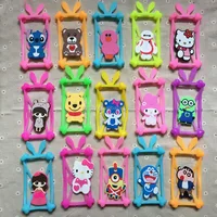 

6 Inches Cute Cartoon Characters Mobile Phone Silicon Cover