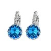 20212 xuping fashion latest artificial diamond statement alloy silver color earring, newest design 4 gram gold earrings