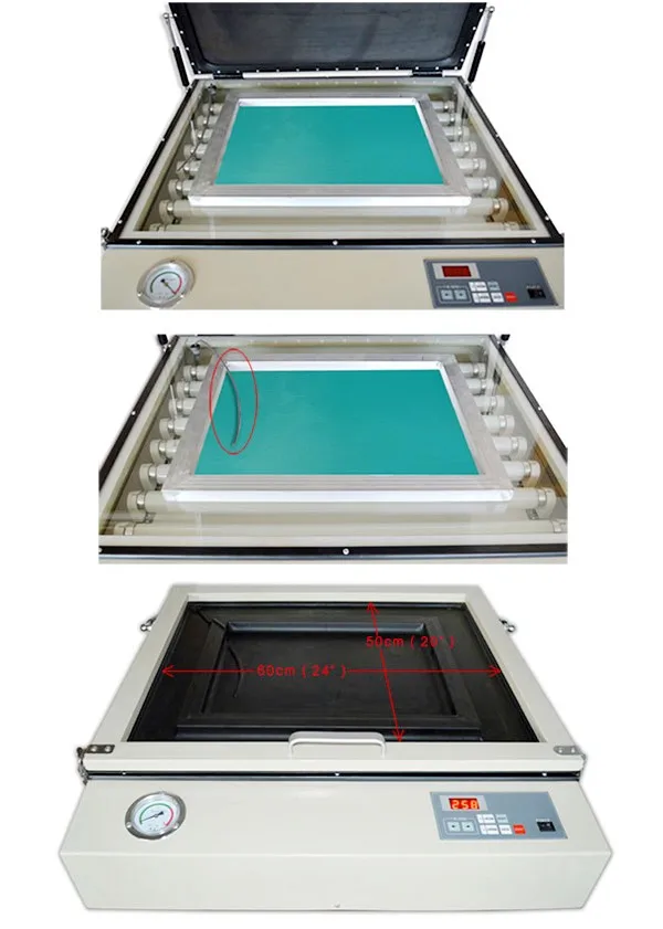 New Design Uv Light Bulbs Vacuum Exposure Unit For Screen Printing