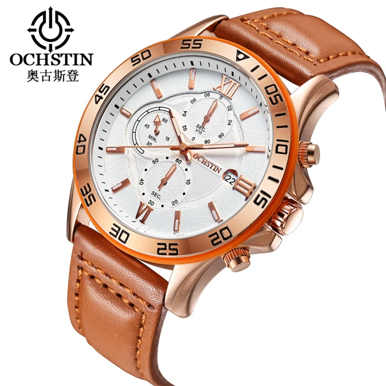 

Top Brand OCHSTIN Chronograph Men's Sports Quartz Wrist Watch