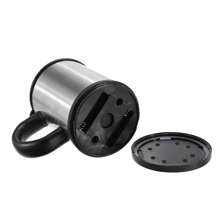 
350ml stainless steel auto self stirring coffee mug 
