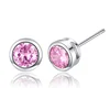 Romantic Jewelry Stud Earrings For Wedding Elegant Silver Color AAA Cubic Zirconia Stone Earring Drop Shipping HS-WL-E61