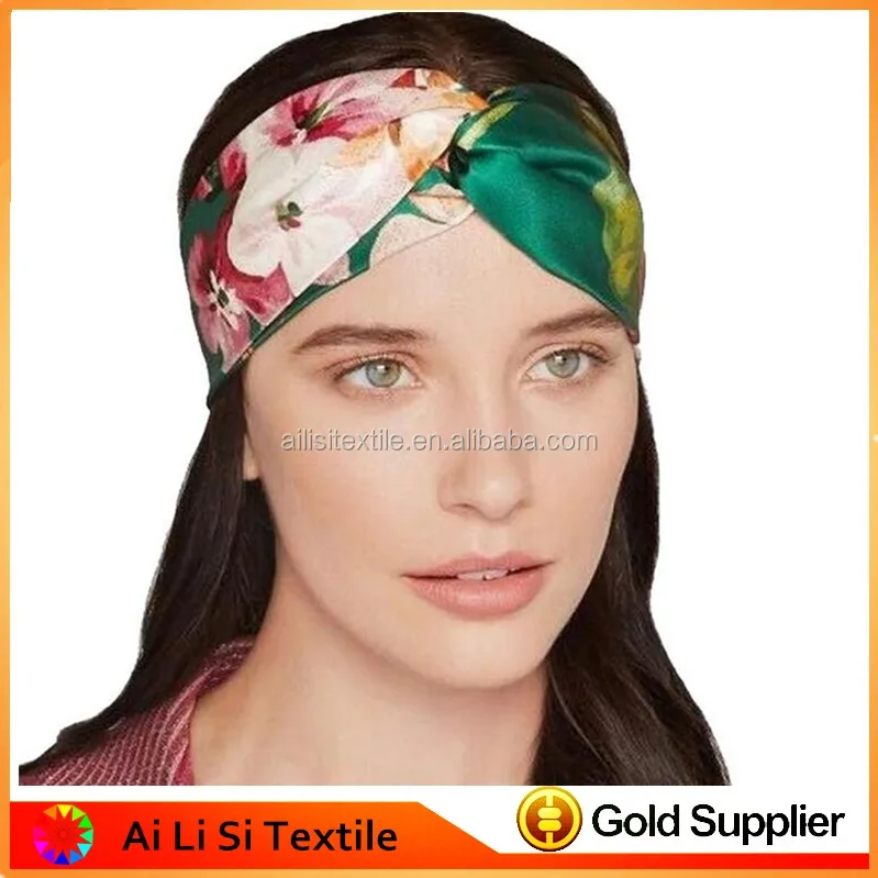 3d Printed Woman Flower Hair Band,Custom Printed Elastic Hair Band Hair