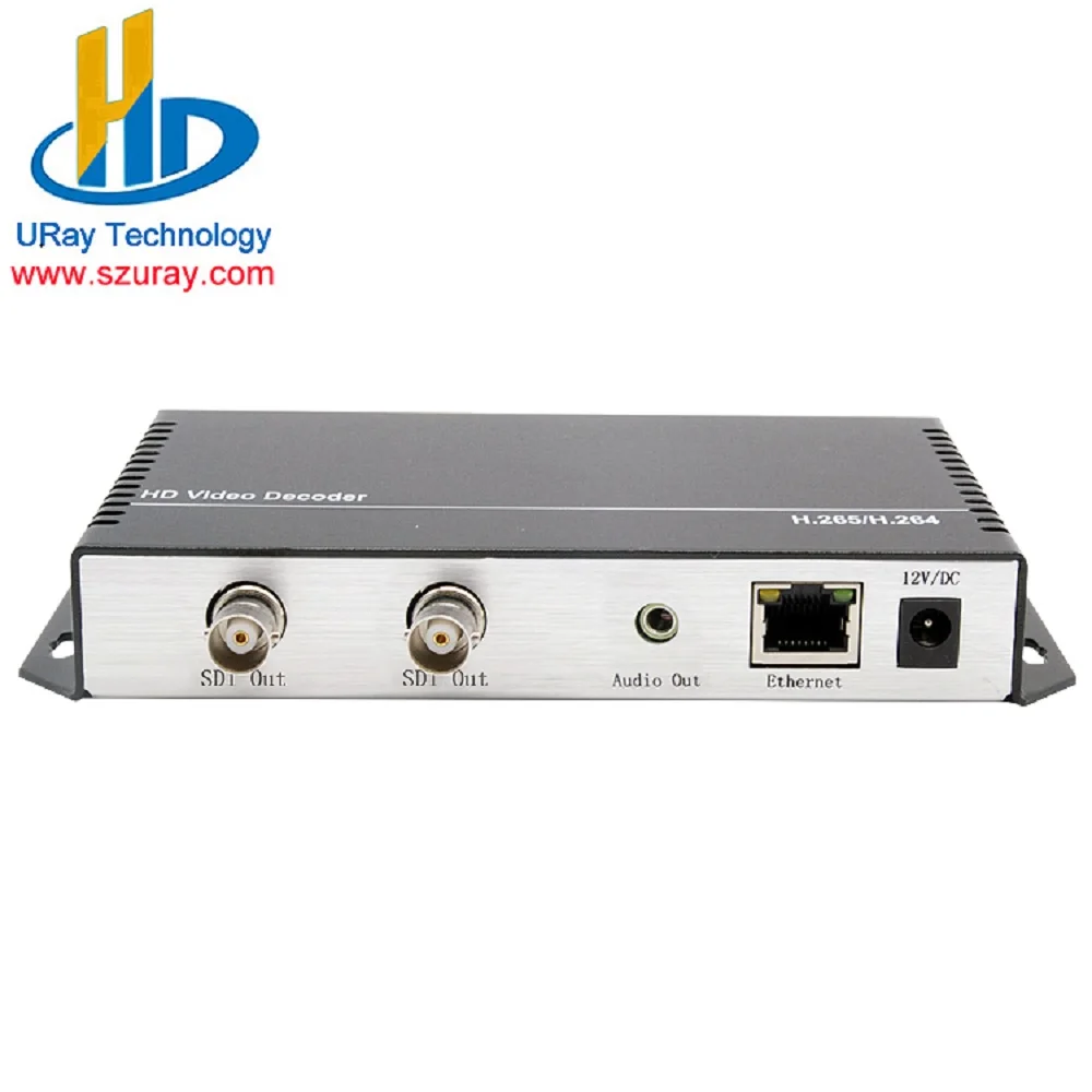 

SDI Video Decoder H.265/H.264 1080P deocer support HTTP, RTSP, RTMP, UTP ,DUP/RTP