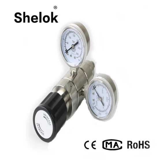 Oilfield Doublestage Air Pressure Relief Valves Back Nitrogen Pressure