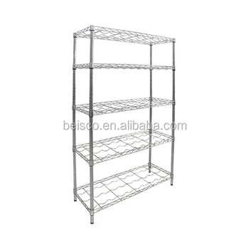 3 6tiers Chrome Plating Wire Shelving Wire Rack Wire Shelf Buy Baggage Shelf Luggage Rack Luggage Shelf Metal Angel Rack For Storage Steel Plate Warehouse Shelf Product On Alibaba Com