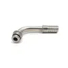 stainless steel 1/2 Wunder barb inlet elbow adapter long fitting
