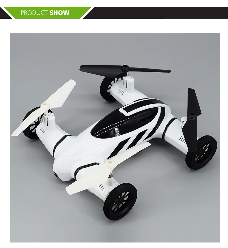 Newest Airground F809 Long Range Rc Flying Car Quadcopter With Wifi Hd