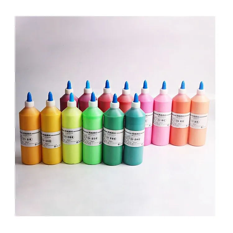 Cheap 500ml Multi Colors Bottled Acrylic Paint Buy Bottled Acrylic