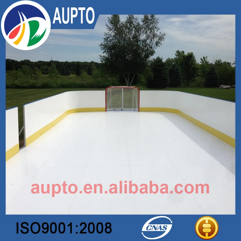 Pe Material Synthetic Ice Hockey Rink / Ice Skating Rinks Buy