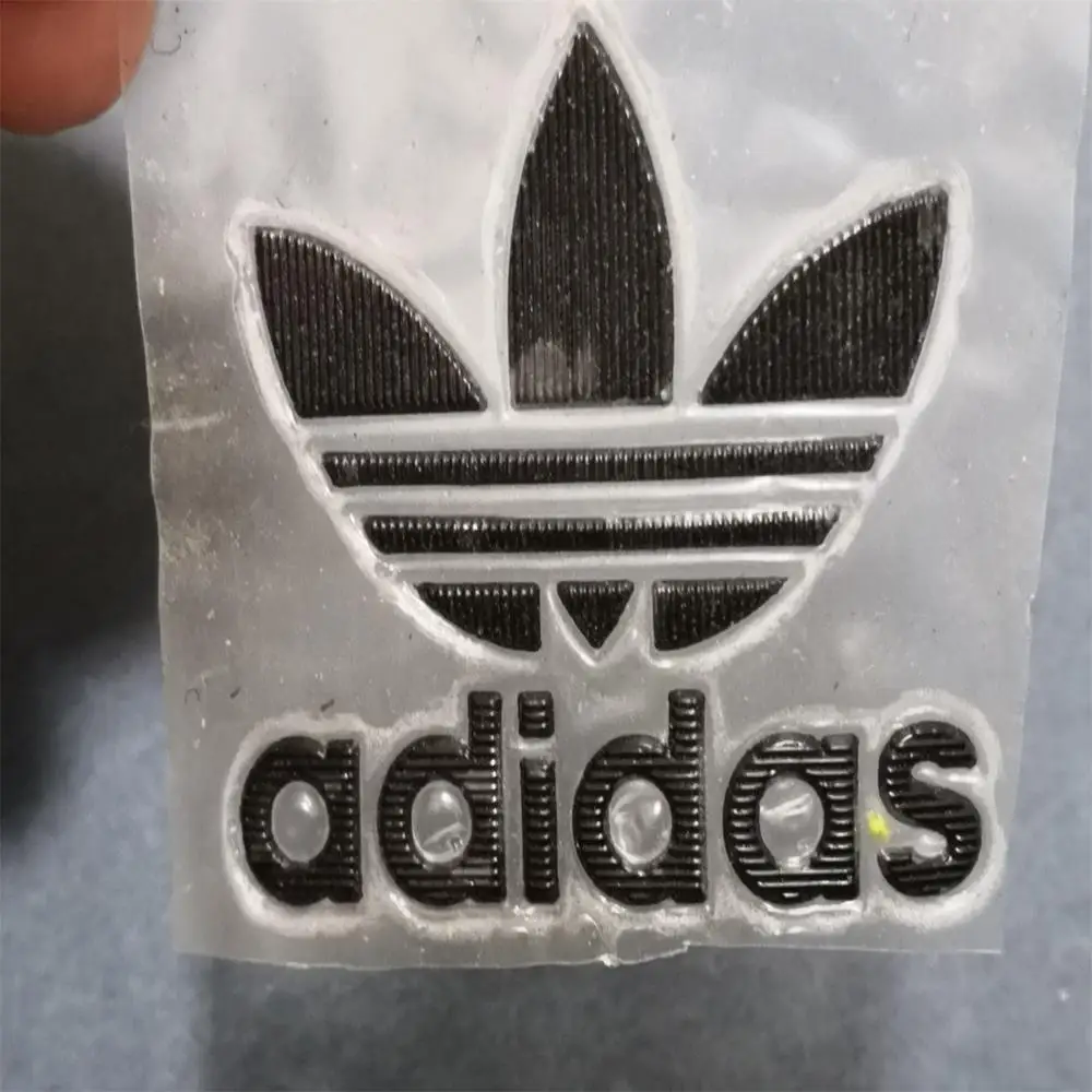 

silicone heat transfer sticker label for clothes garments hat gloves, Customized