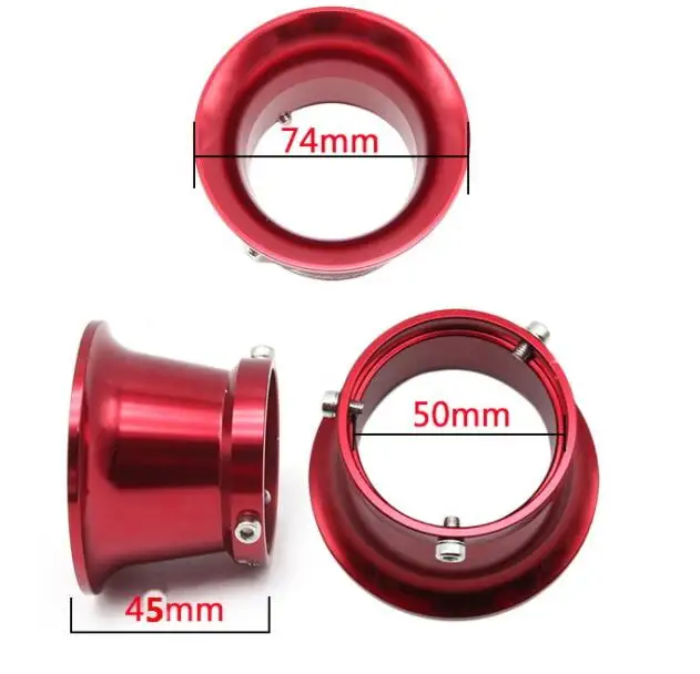 

45mm Velocity Stack of TM PE 28 PWK OKO MIKUNI 50mm Carburetor Intake