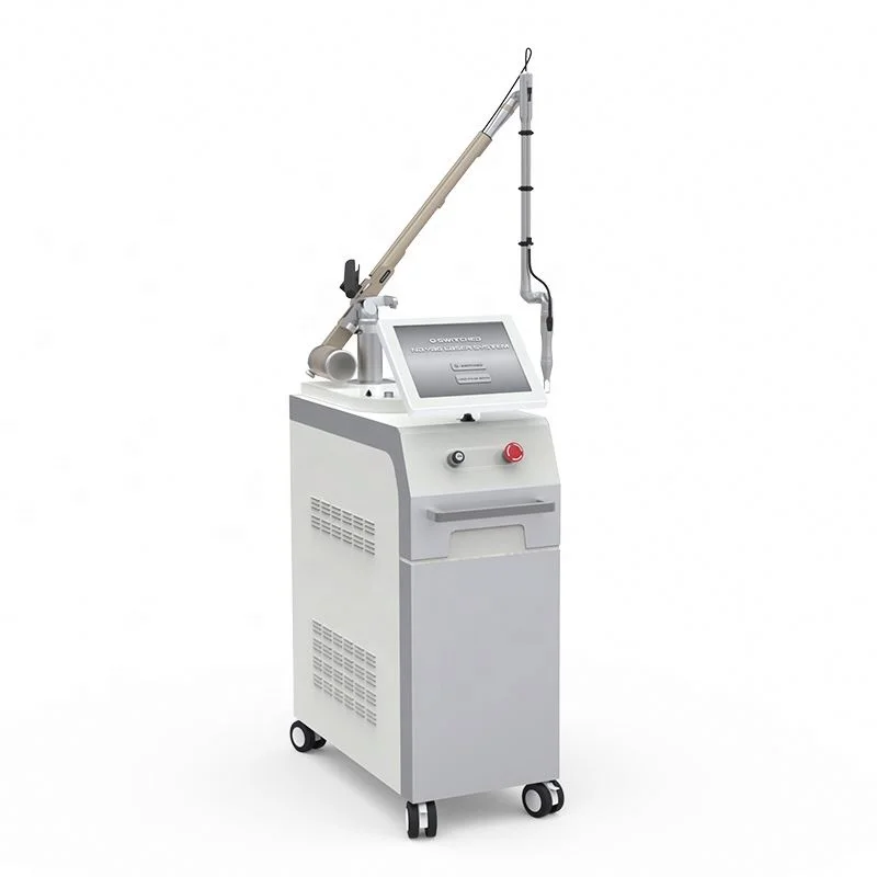 

Dermatologie 1064nm 532nm Q Switched Nd Yag Best Varicose Veins Laser Treatment Machine, Red white/ gray white