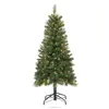 Evergreen Classics 5' Lansing Pre-Lit LED Mixed Needle Artificial Christmas Tree